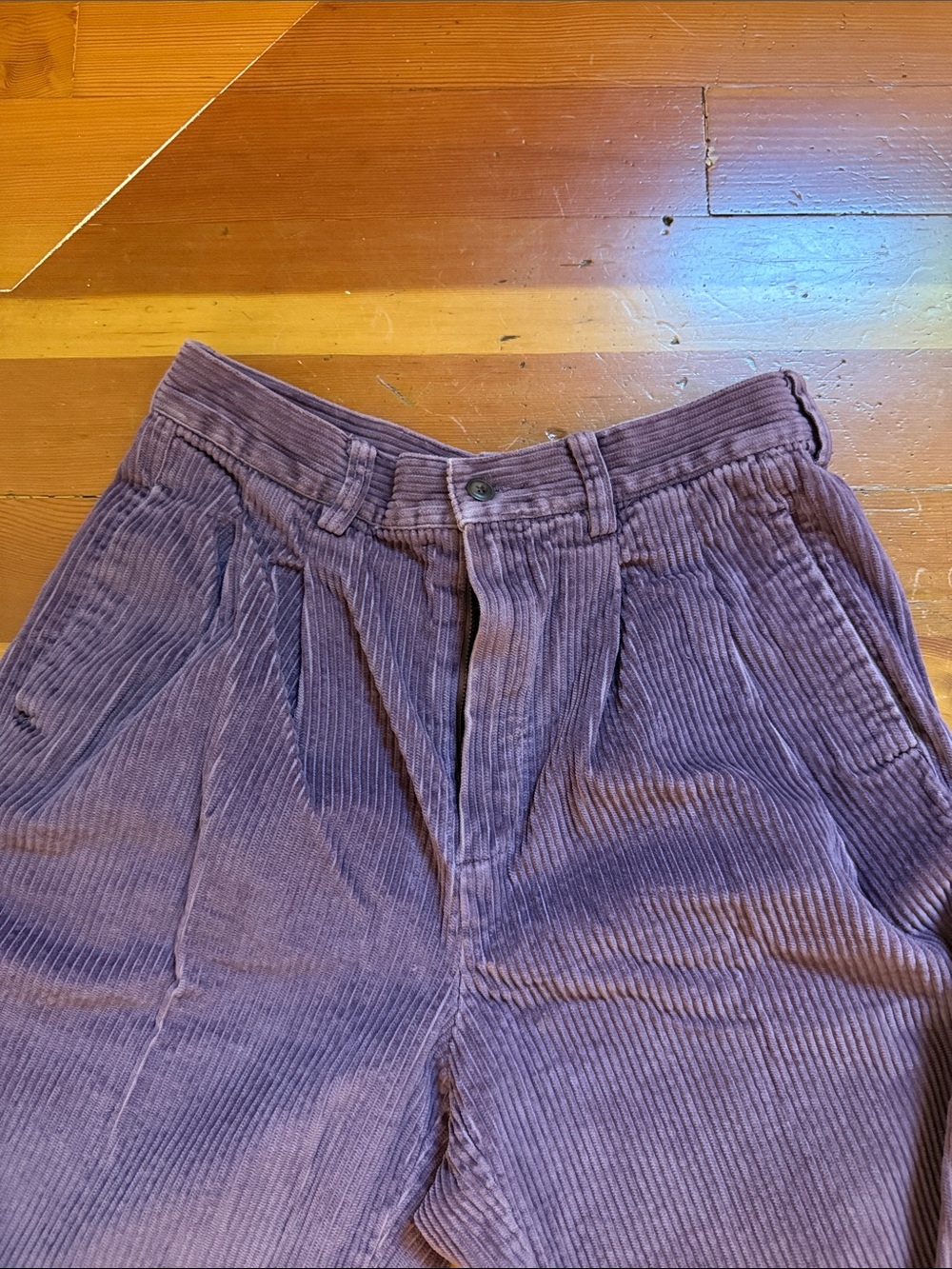 Vintage Eddie Bauer Corduroy Pants in Plum